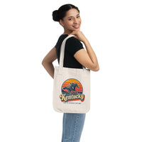 Kentucky Racehorse And Jockey Tote Bag