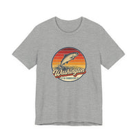 Washington Leaping Salmon Tee