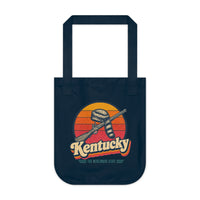 Kentucky Frontier Rifle And Coonskin Cap Tote Bag