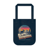 New Hampshire Retro Sunset Tote Bag