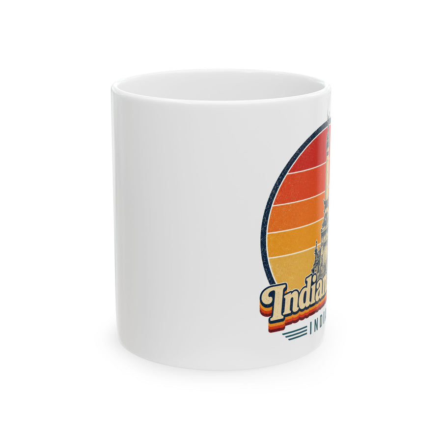 Indianapolis Retro Sunset Mug