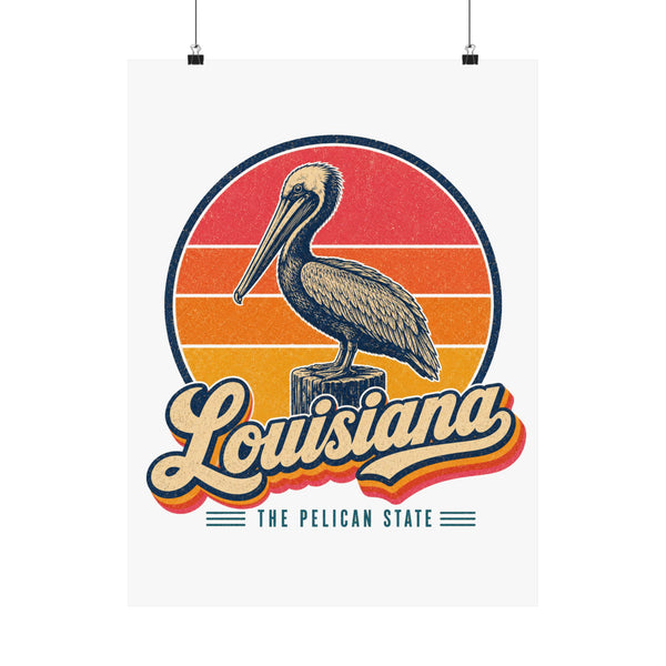 Louisiana Brown Pelican Poster