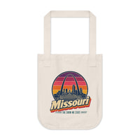 Missouri Retro Sunset Tote Bag