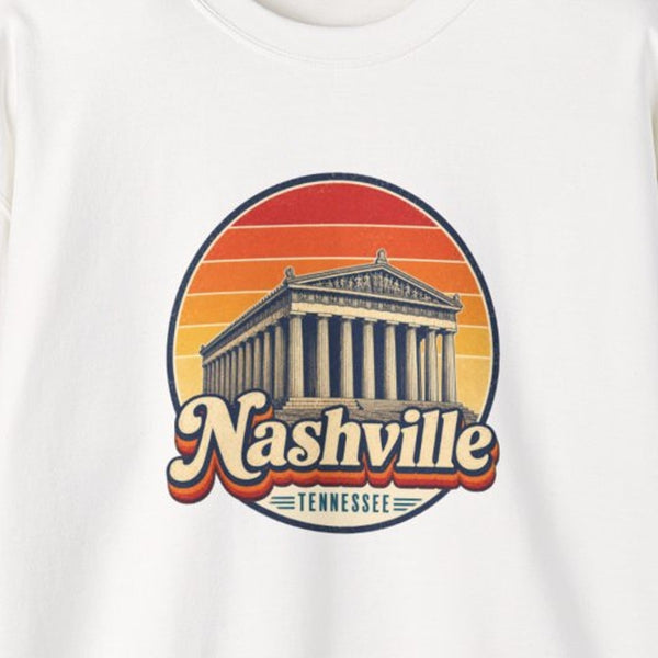 Nashville Retro Sunset Sweatshirt