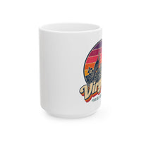 Virginia Retro Sunset Mug
