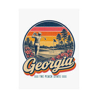 Georgia Augusta Golf Poster