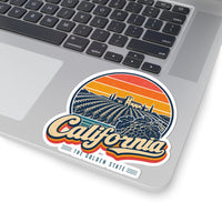 California Wine Country Vineyards Sticker