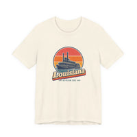 Louisiana Paddlewheel Steamboat Tee