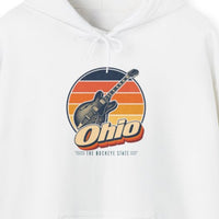 Ohio Rock And Roll Guitar Hoodie