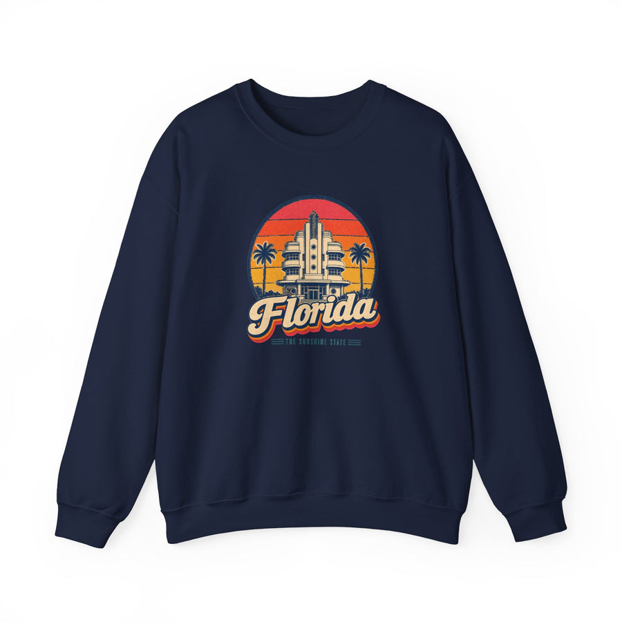 Florida Art Deco Miami Sweatshirt