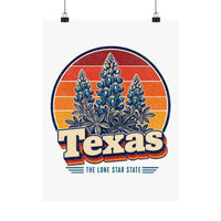 Texas Bluebonnets Poster
