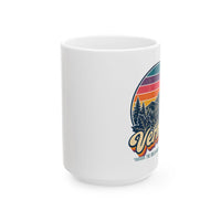 Vermont Retro Sunset Mug