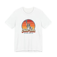 New York City Retro Sunset Tee