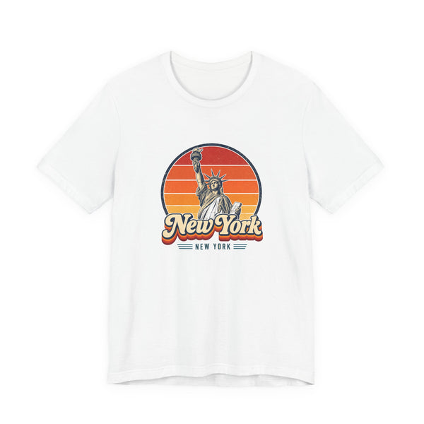 New York City Retro Sunset Tee