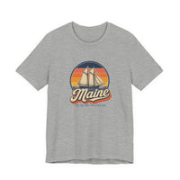 Maine Windjammer Schooner Tee