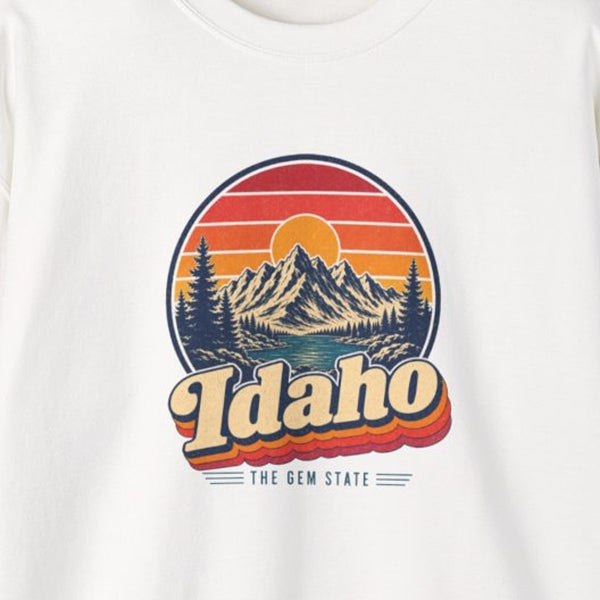 Idaho Sawtooth Mountains Sweatshirt