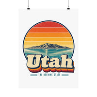 Utah Great Salt Lake Poster