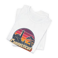 Connecticut Retro Sunset Tee