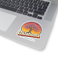Oklahoma Redbud Tree Sticker
