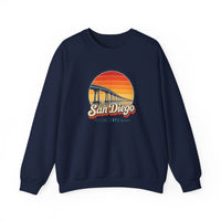 San Diego Retro Sunset Sweatshirt
