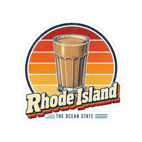 Rhode Island Coffee Milk Sticker