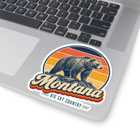 Montana Grizzly Bear Sticker