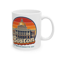 Boston Retro Sunset Mug