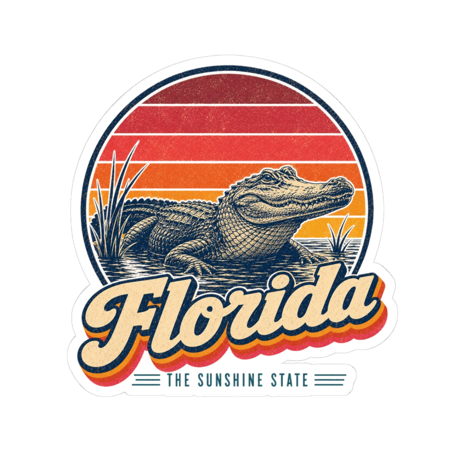 Florida Alligator Sticker