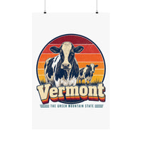 Vermont Dairy Cows Poster