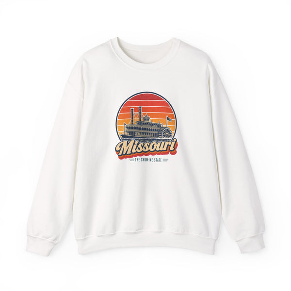 Missouri Riverboat On The Mississippi Sweatshirt