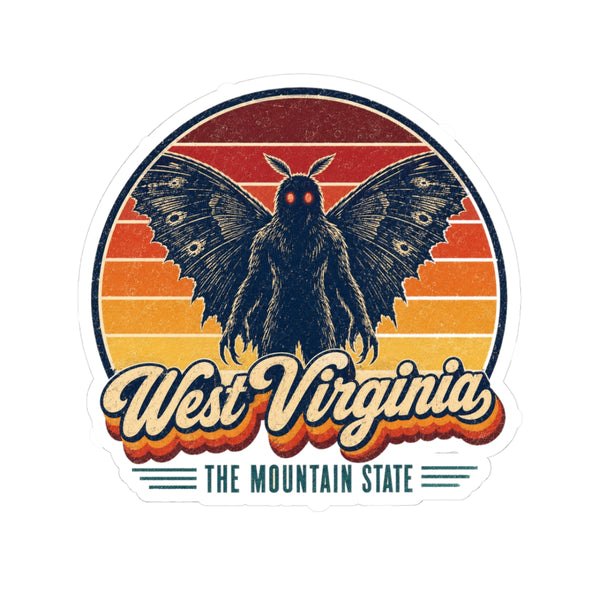 West Virginia Mothman Sticker
