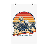 Mississippi Cotton Fields Poster