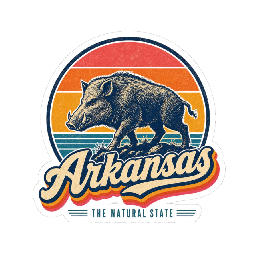 Arkansas Razorback Hog Sticker
