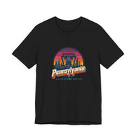 Pennsylvania Retro Sunset Tee