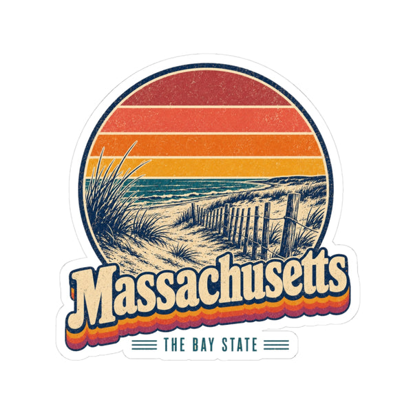 Massachusetts Cape Cod Dunes Sticker