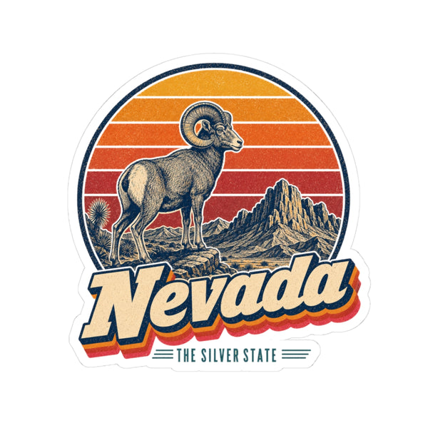 Nevada Desert Bighorn Sheep Sticker