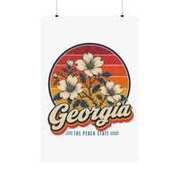 Georgia Cherokee Rose Poster