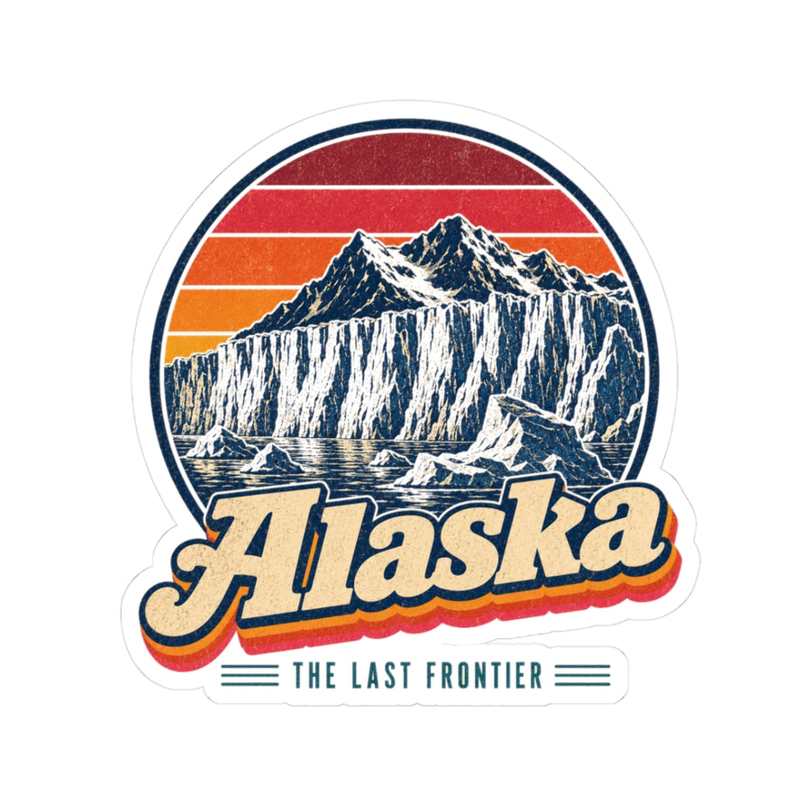 Alaska Glaciers And Icebergs Sticker