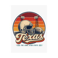 Texas Friday Night Football Poster