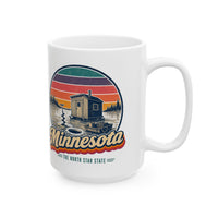 Minnesota Ice Fishing House Mug