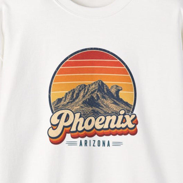 Phoenix Retro Sunset Sweatshirt