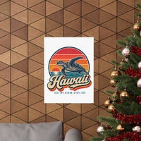 Hawaii Sea Turtle Honu Poster