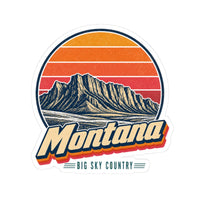 Montana Rocky Mountain Front Sticker