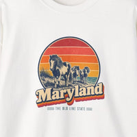 Maryland Assateague Wild Ponies Sweatshirt