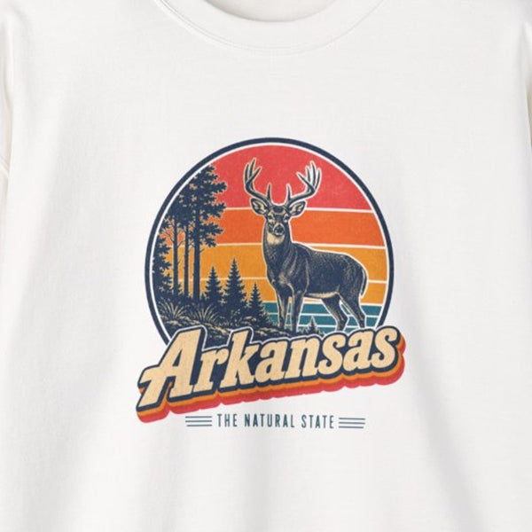 Arkansas White Tailed Deer Sweatshirt