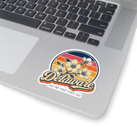 Delaware Peach Blossom Sticker