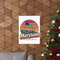 Maryland Fort Mchenry Flag Poster