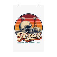 Texas Friday Night Football Poster
