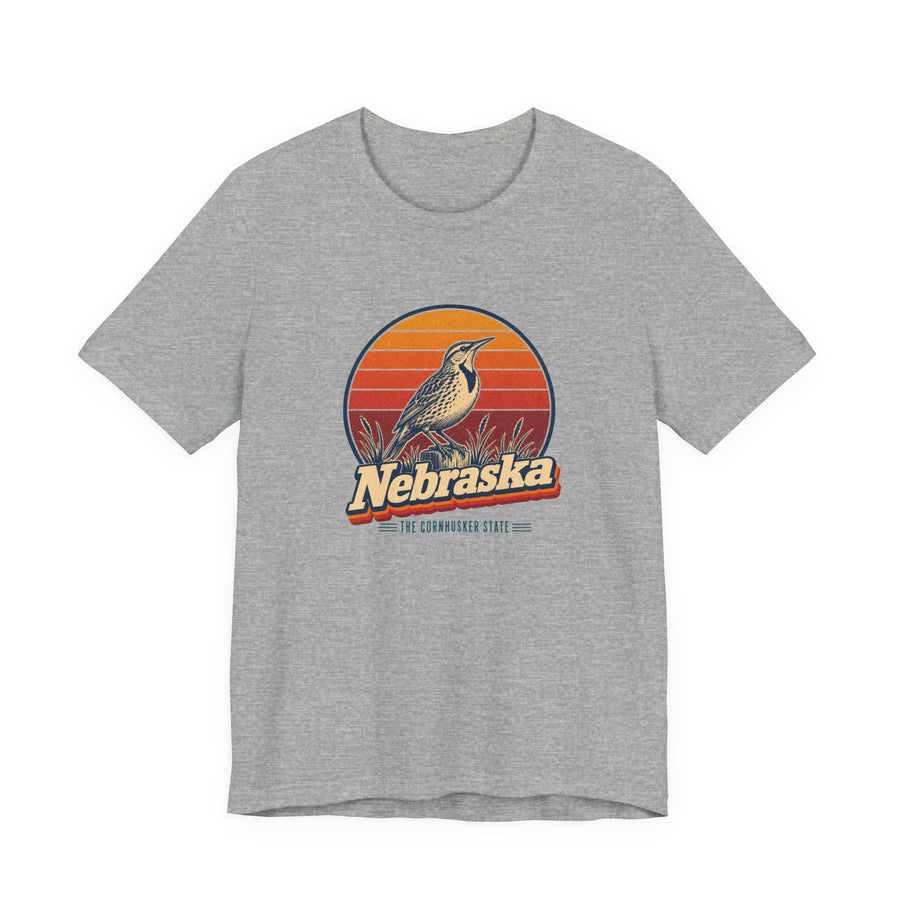 Nebraska Western Meadowlark Tee