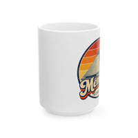 Memphis Retro Sunset Mug